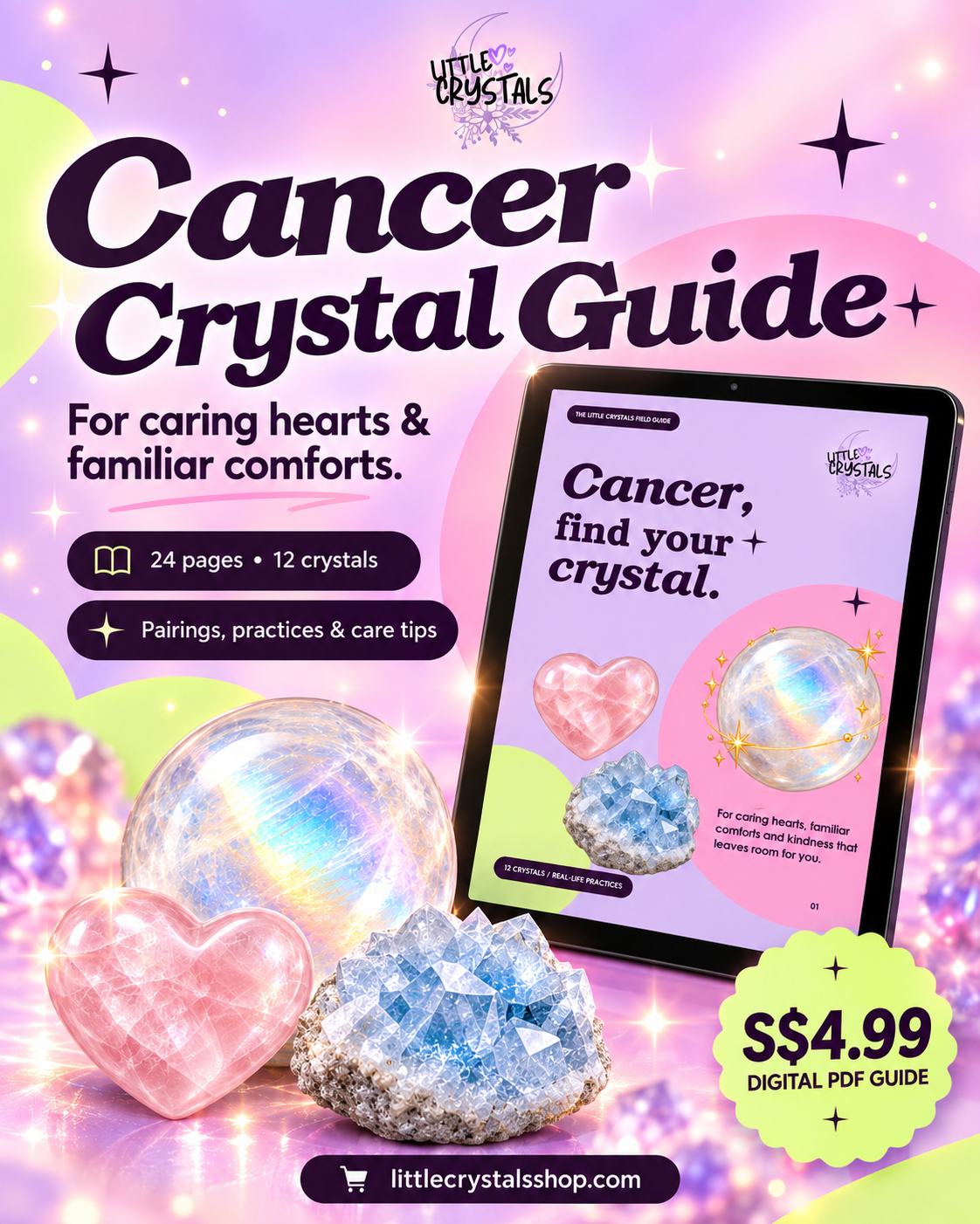 Cancer Crystal Guide (Digital Copy)