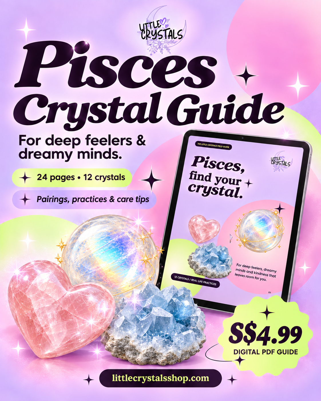 Pisces Crystal Guide (Digital Copy)