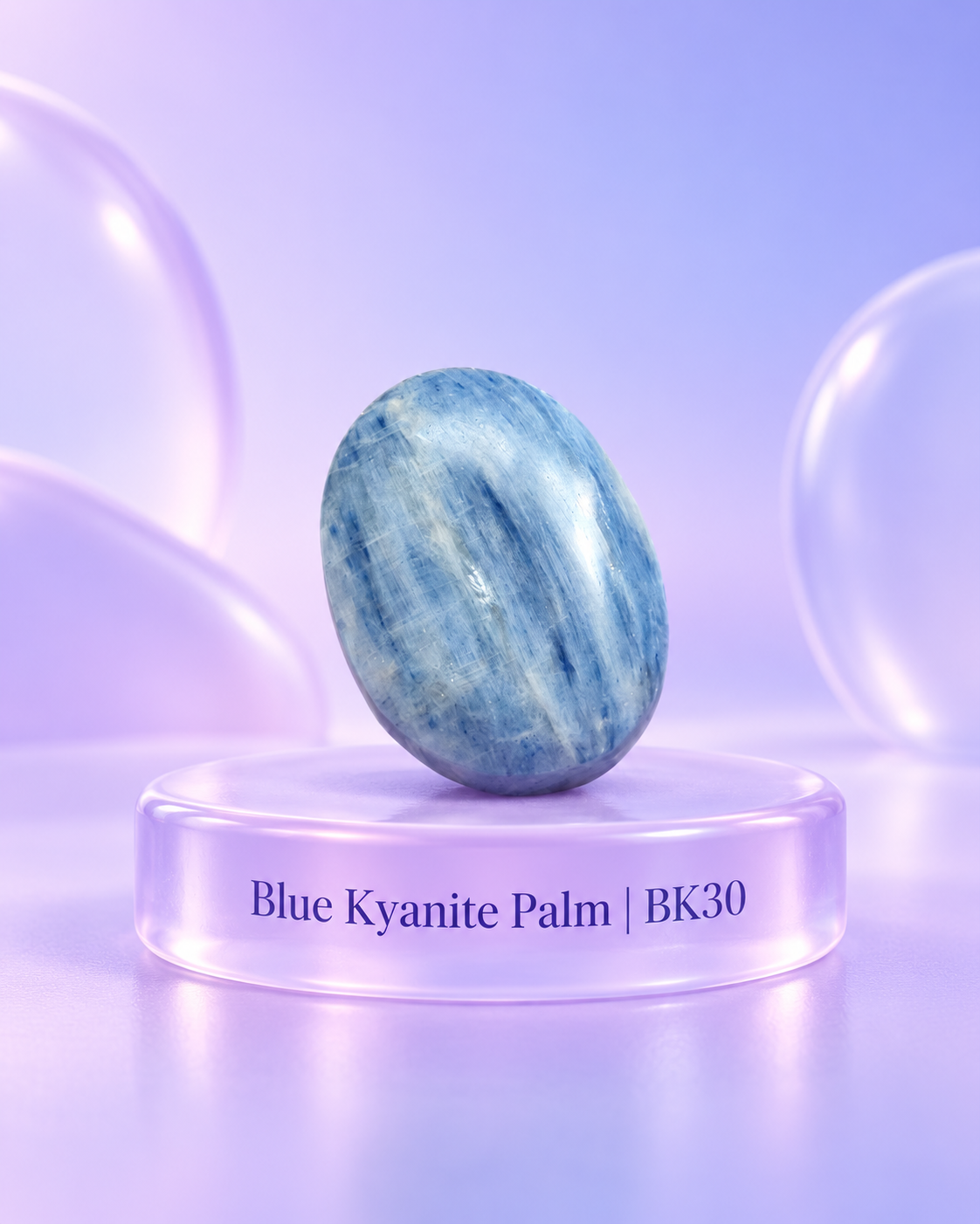 Blue Kyanite Palmstones