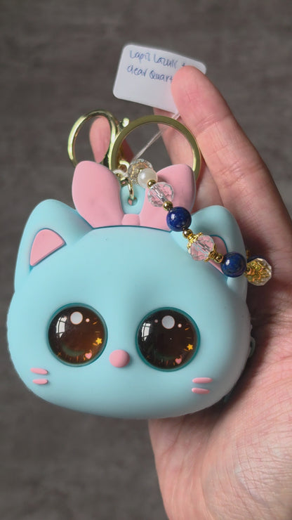 Assorted Cat Pouch Keychain