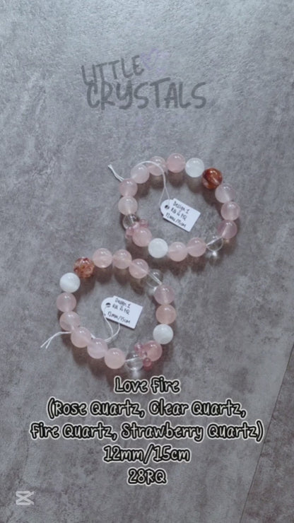 Love Fire Bracelet 12mm/15cm