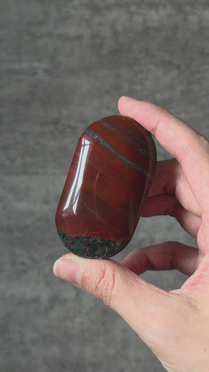 African Bloodstone Palmstone