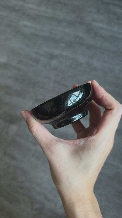 Black Obsidian Bowl