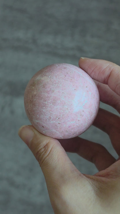Peruvian Rhodonite Sphere