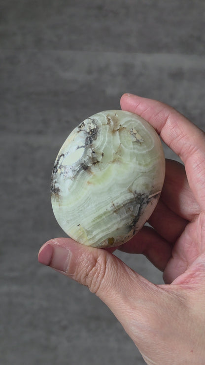 Green Maligano Jasper Palmstone