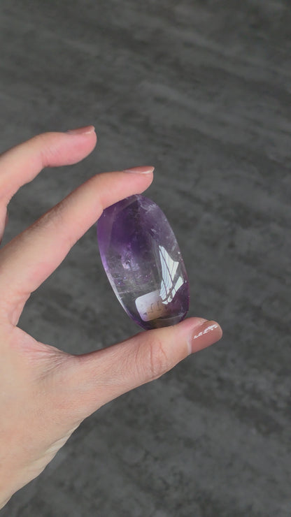 Ametrine Palmstone