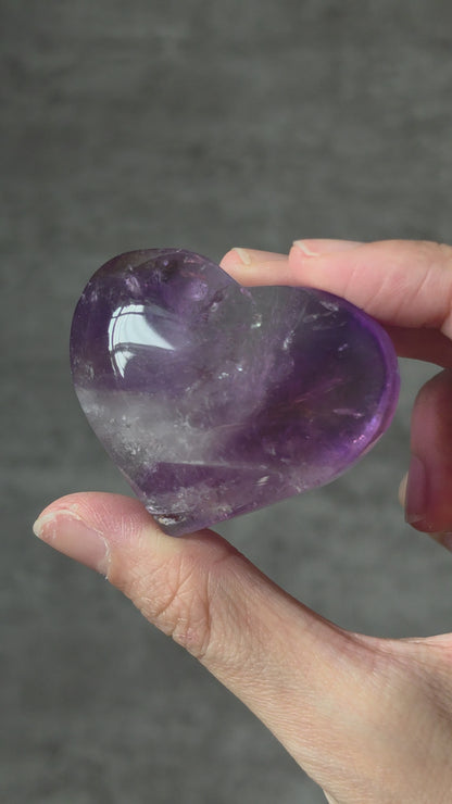 Ametrine Heart