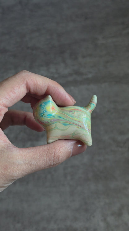 Wood Lacquer Cat