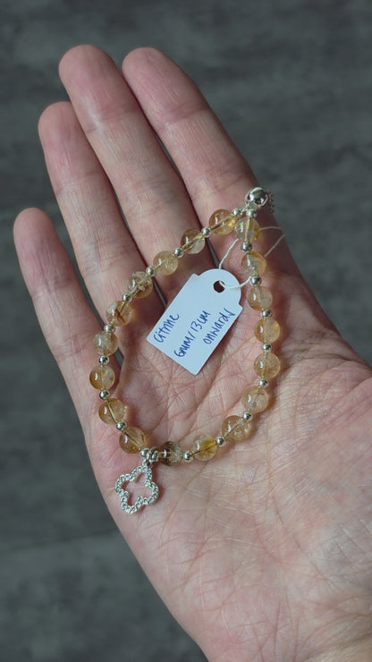 Citrine Push-Pull Bracelet