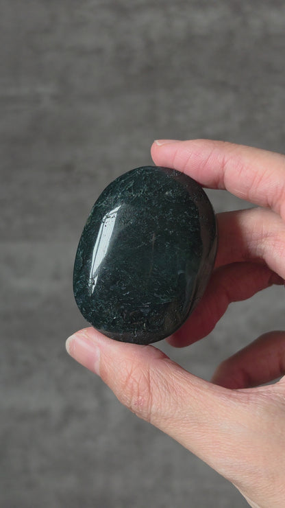 Moss Agate Palmstone