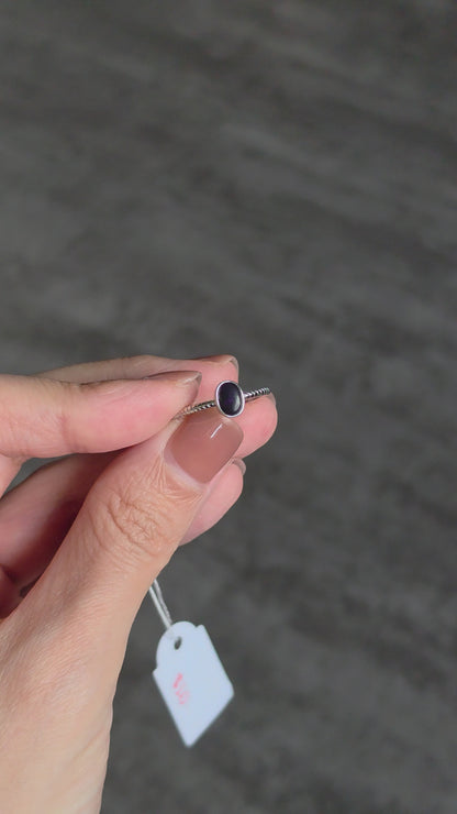 Sugilite Silver Ring
