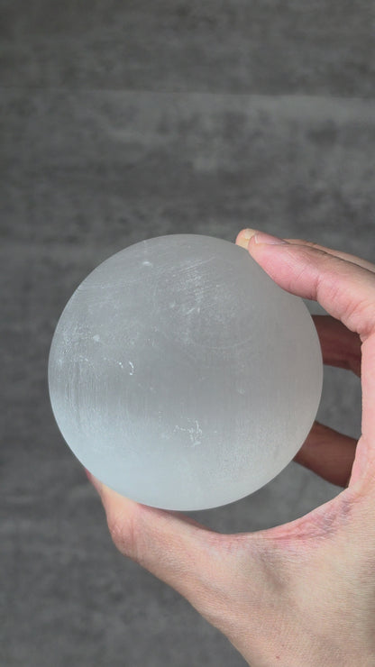 Satin Spar Sphere