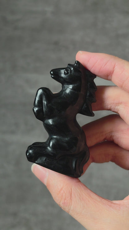 Black Obsidian Horse