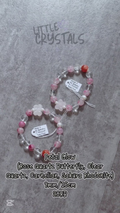 Petal Glow Bracelet 9mm/16cm