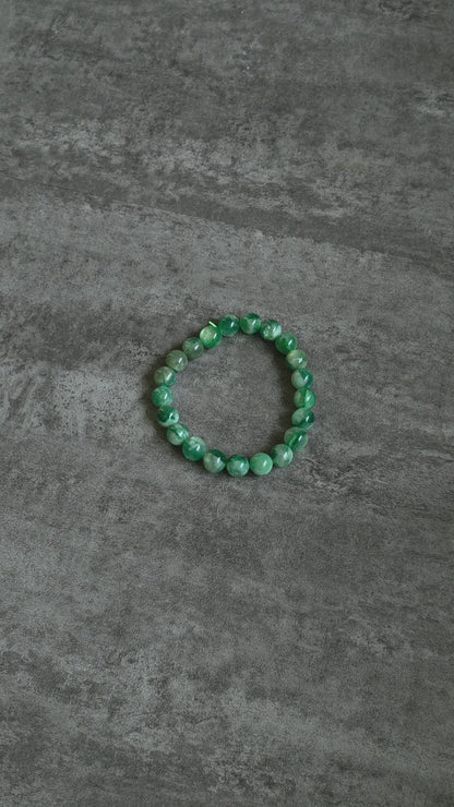Green Mica Bracelet