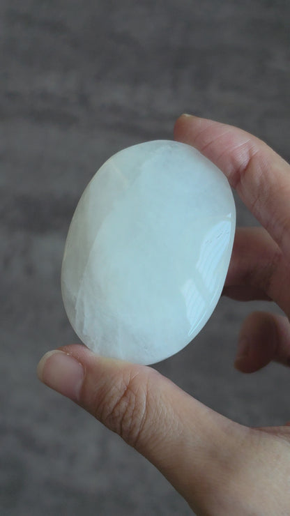 White Moonstone Palmstone