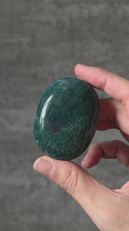 Moss Agate Palmstone
