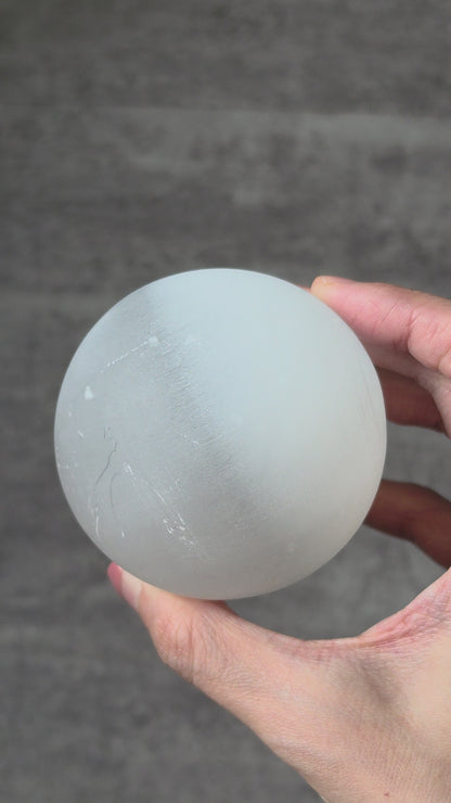 Satin Spar Sphere
