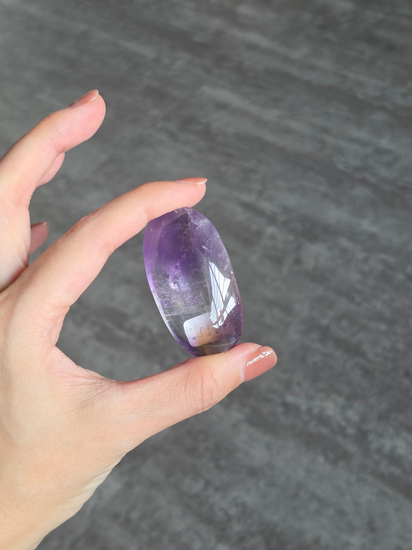 Ametrine Palmstone