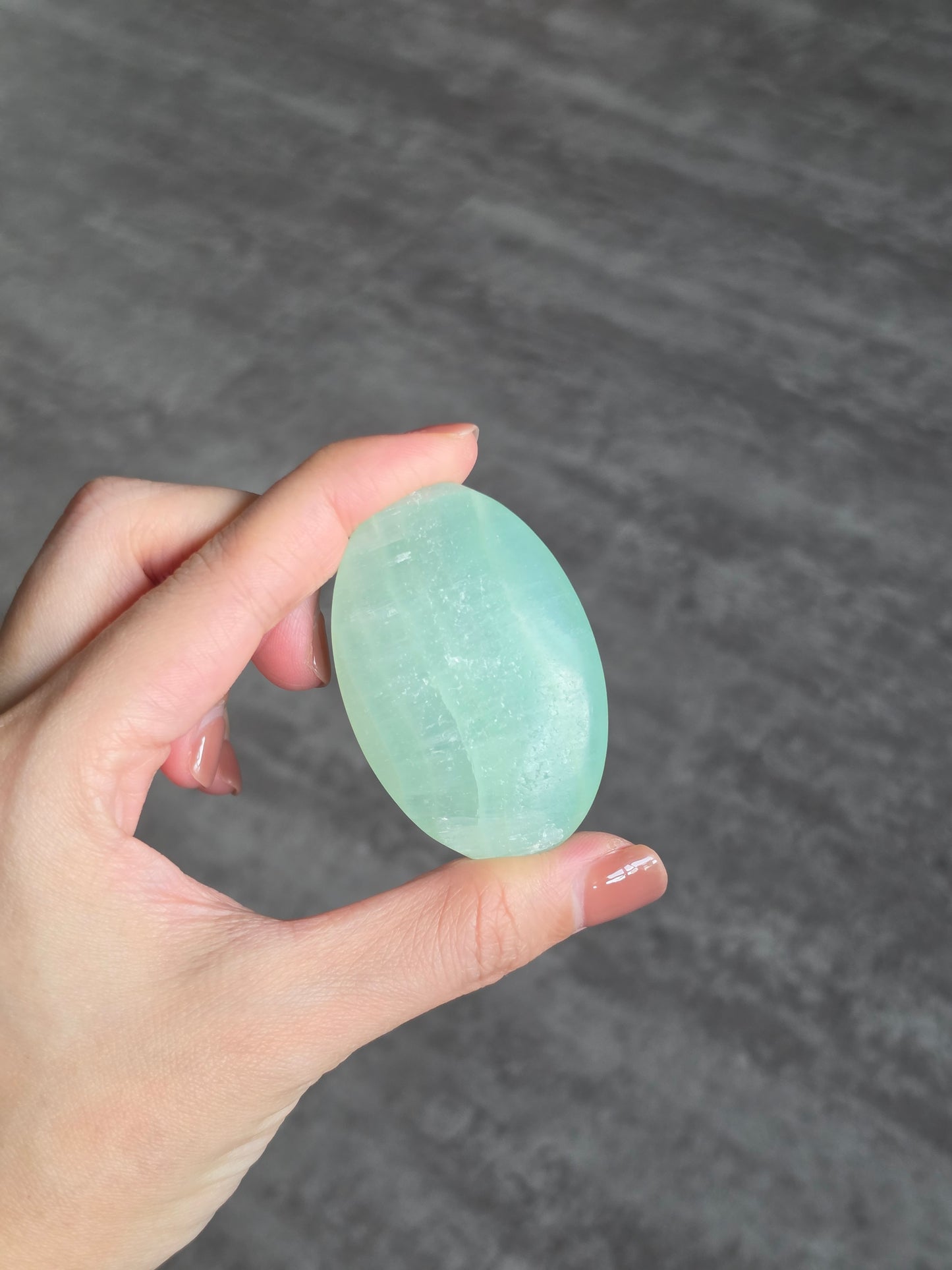 Pistachio Calcite Palmstone