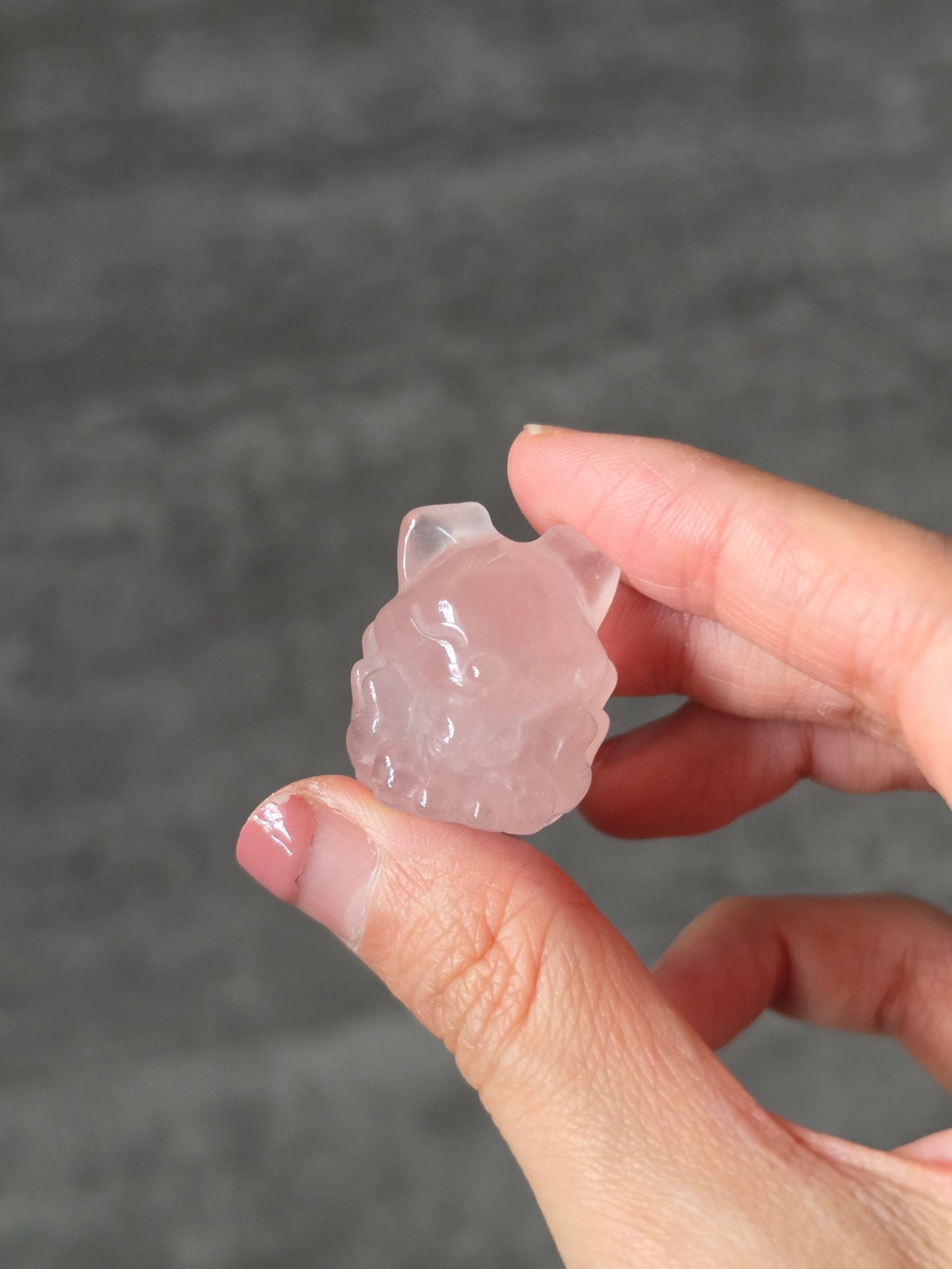 Rose Quartz Nine Tailed Fox