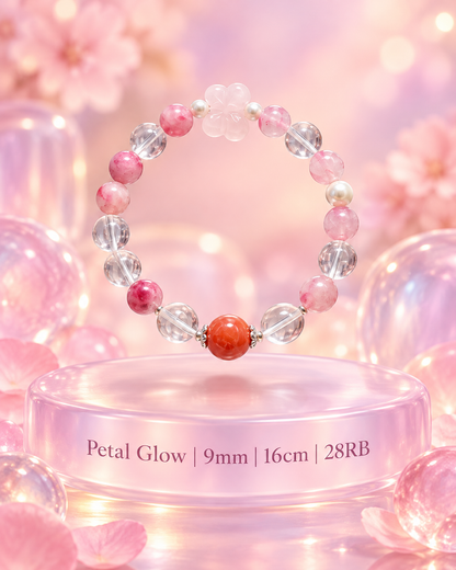 Petal Glow Bracelet 9mm/16cm