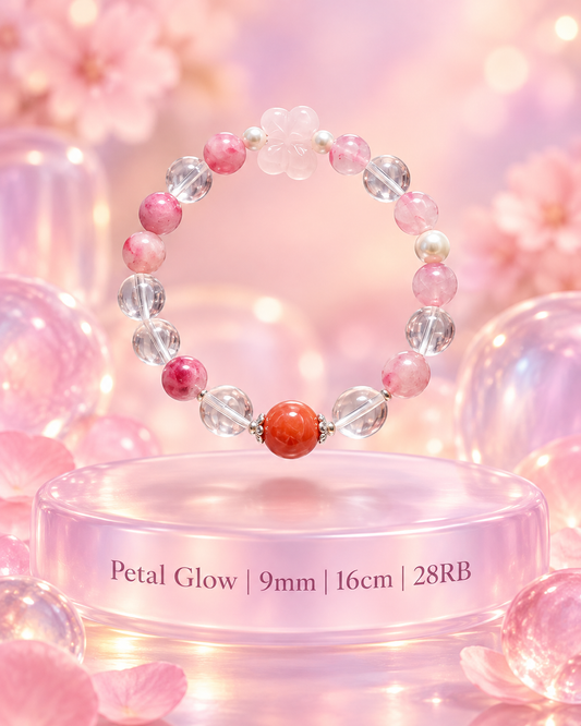 Petal Glow Bracelet 9mm/16cm