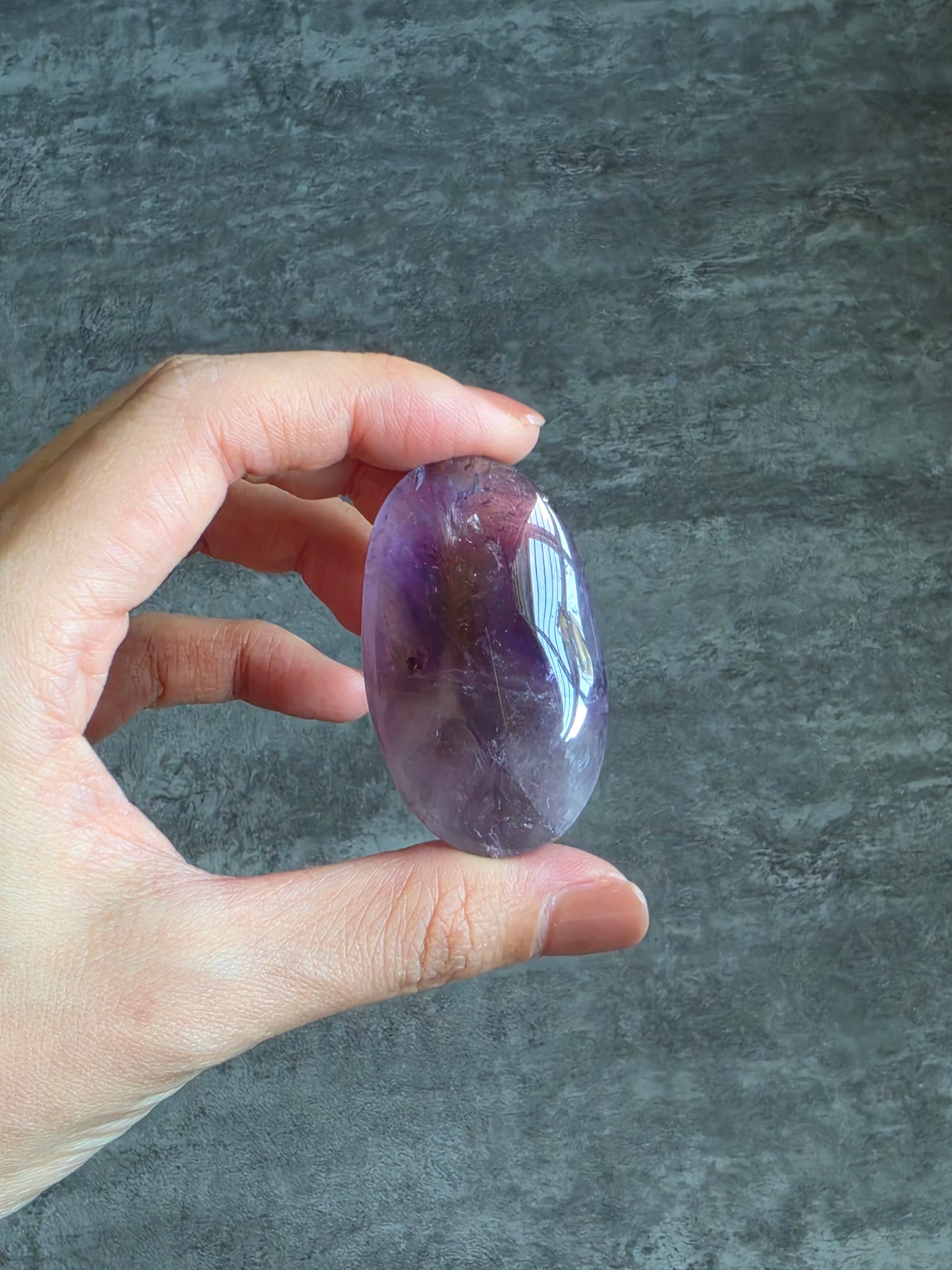 Ametrine Palmstone