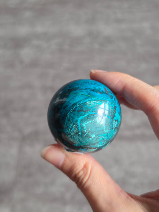 Chrysocolla Sphere
