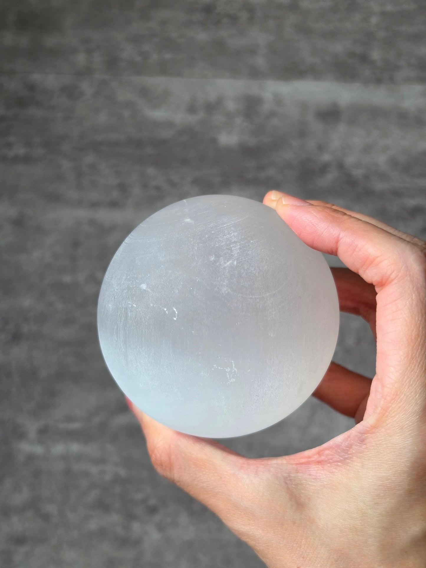 Satin Spar Sphere