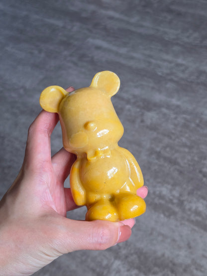 Yellow Jasper Bear Brick