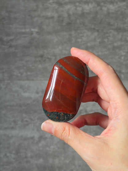 African Bloodstone Palmstone