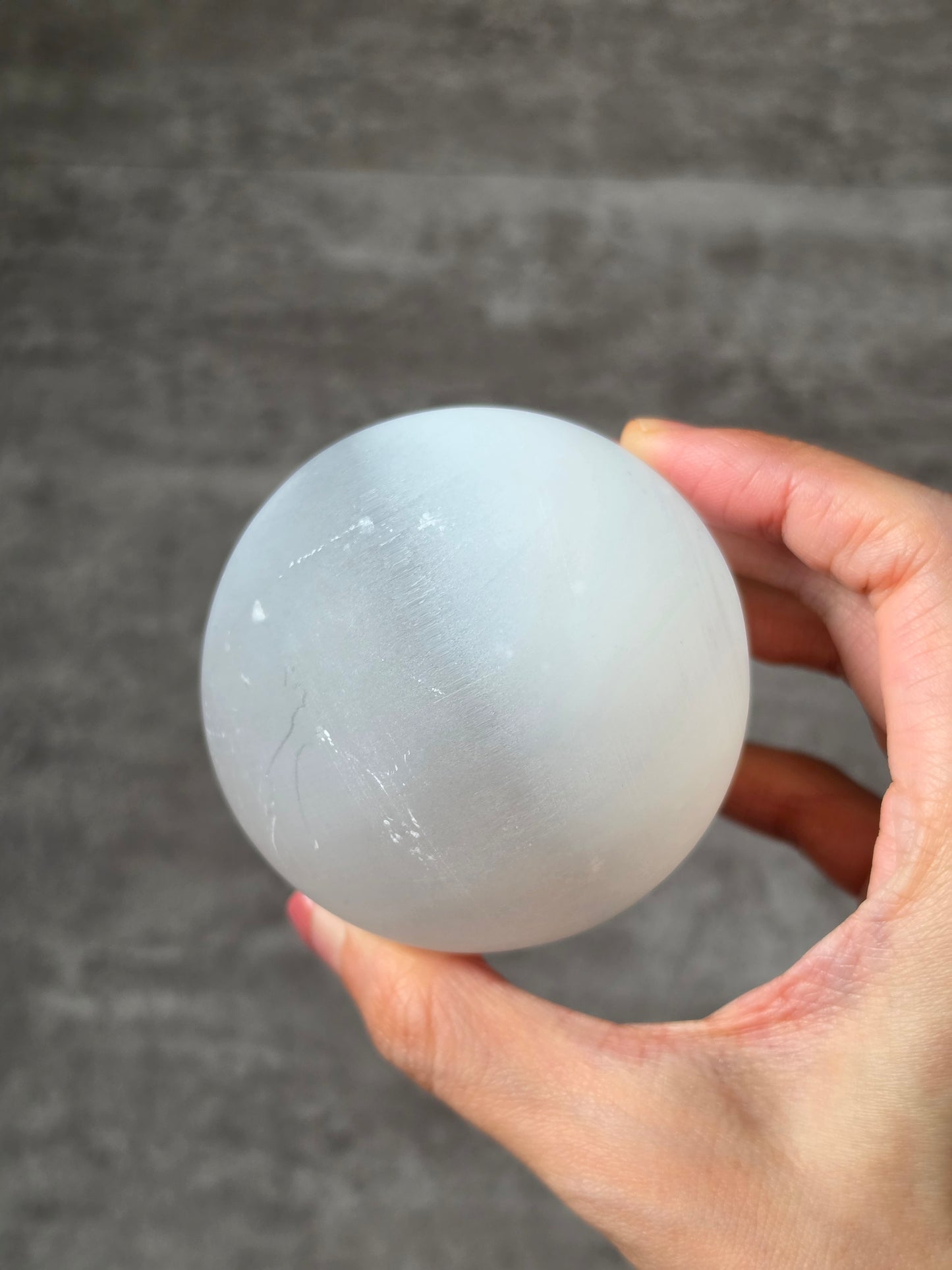 Satin Spar Sphere