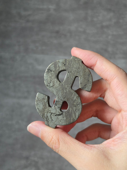 Pyrite Dollar Sign