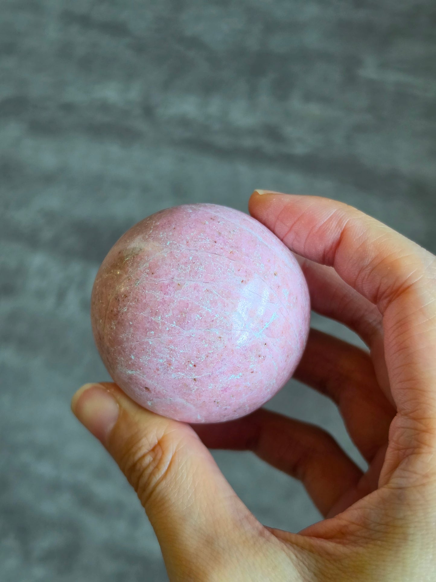 Peruvian Rhodonite Sphere