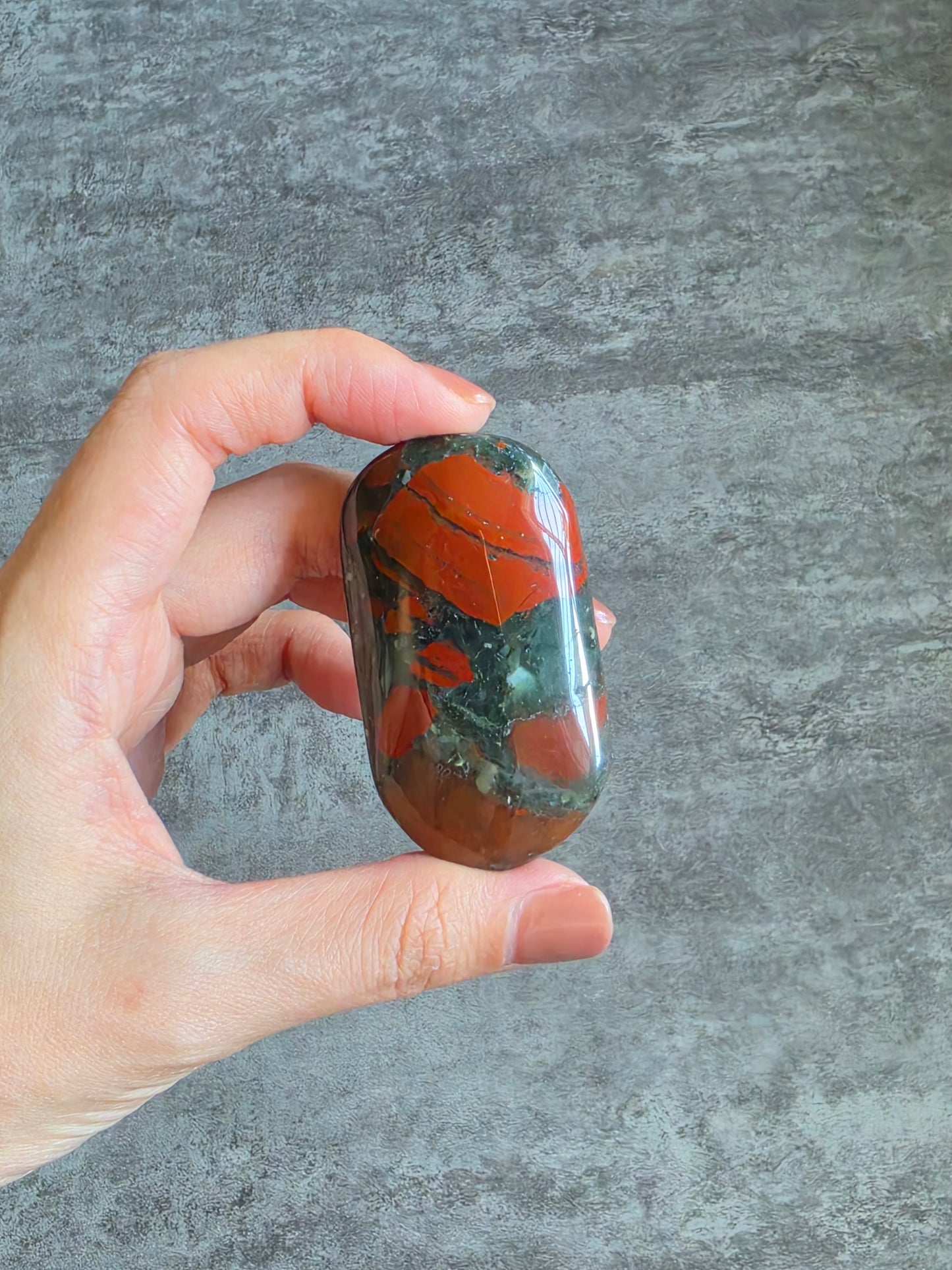 African Bloodstone Palmstone