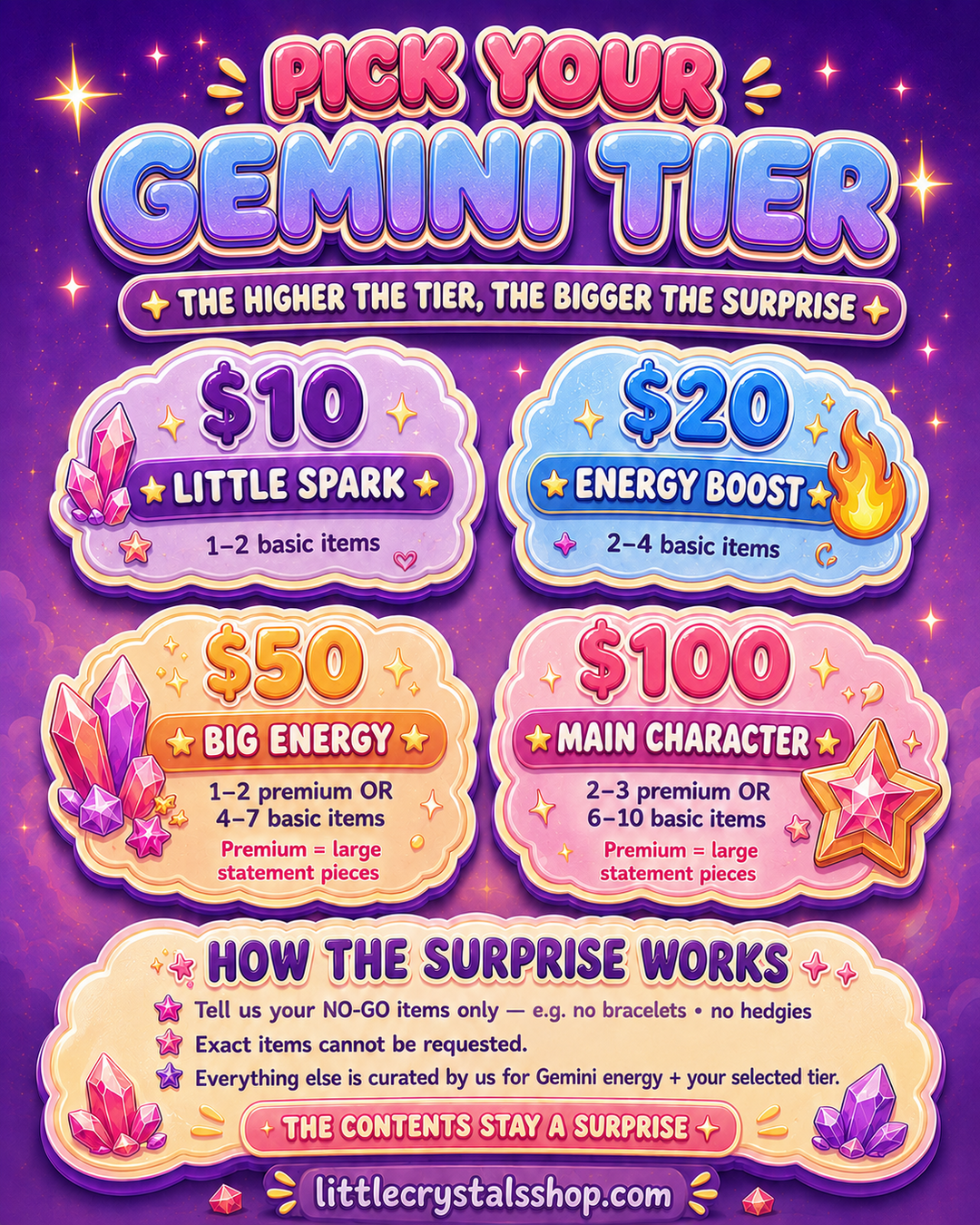 Gemini Surprise Box