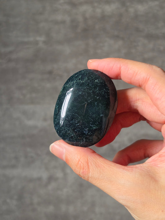 Moss Agate Palmstone