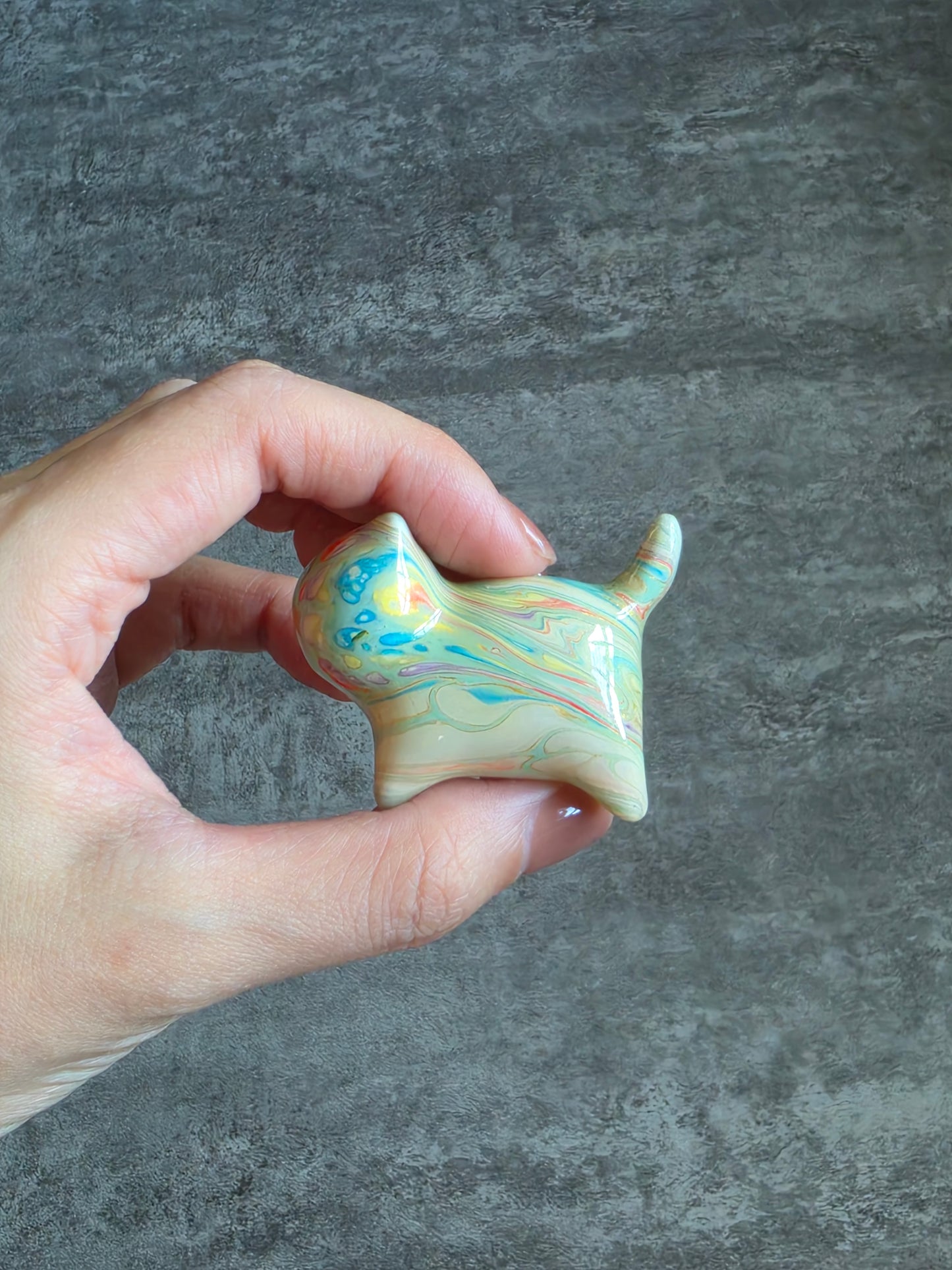 Wood Lacquer Cat