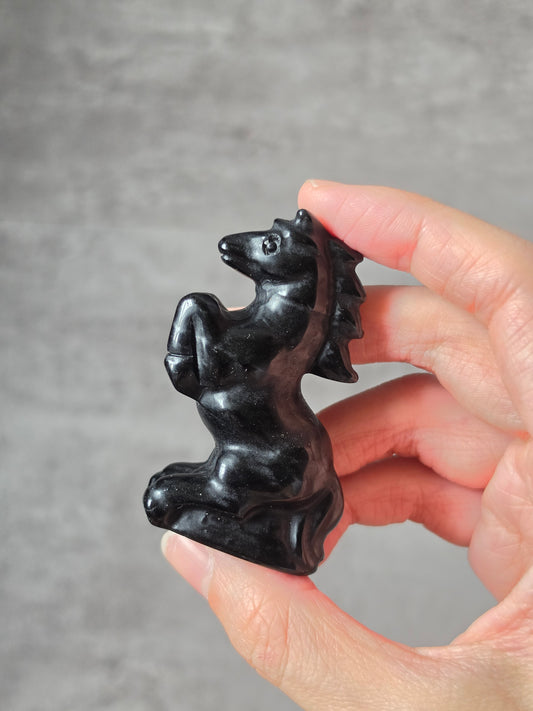 Black Obsidian Horse