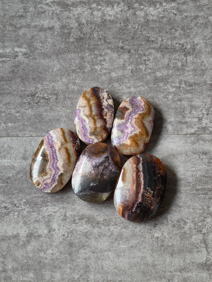 Fluorite Amethyst Agate Palmstone