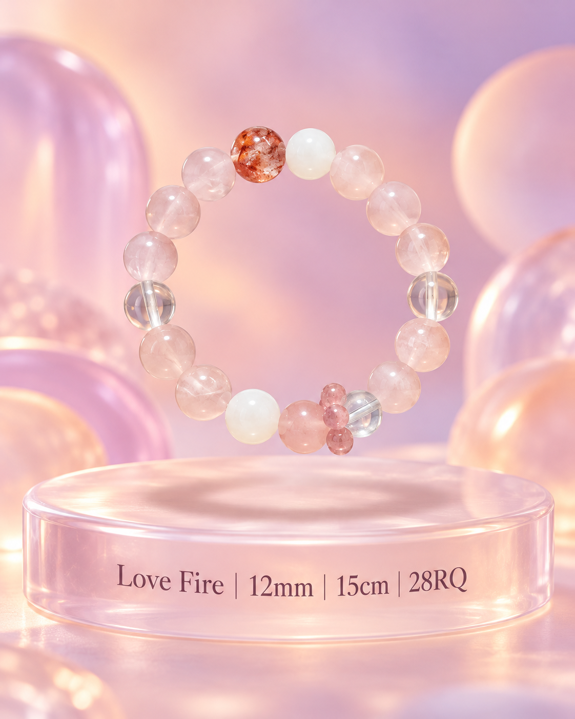 Love Fire Bracelet 12mm/15cm