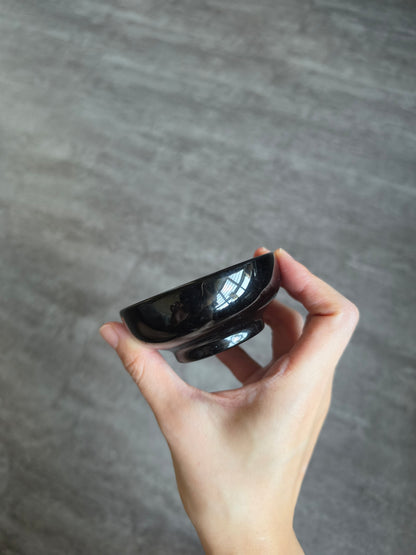 Black Obsidian Bowl