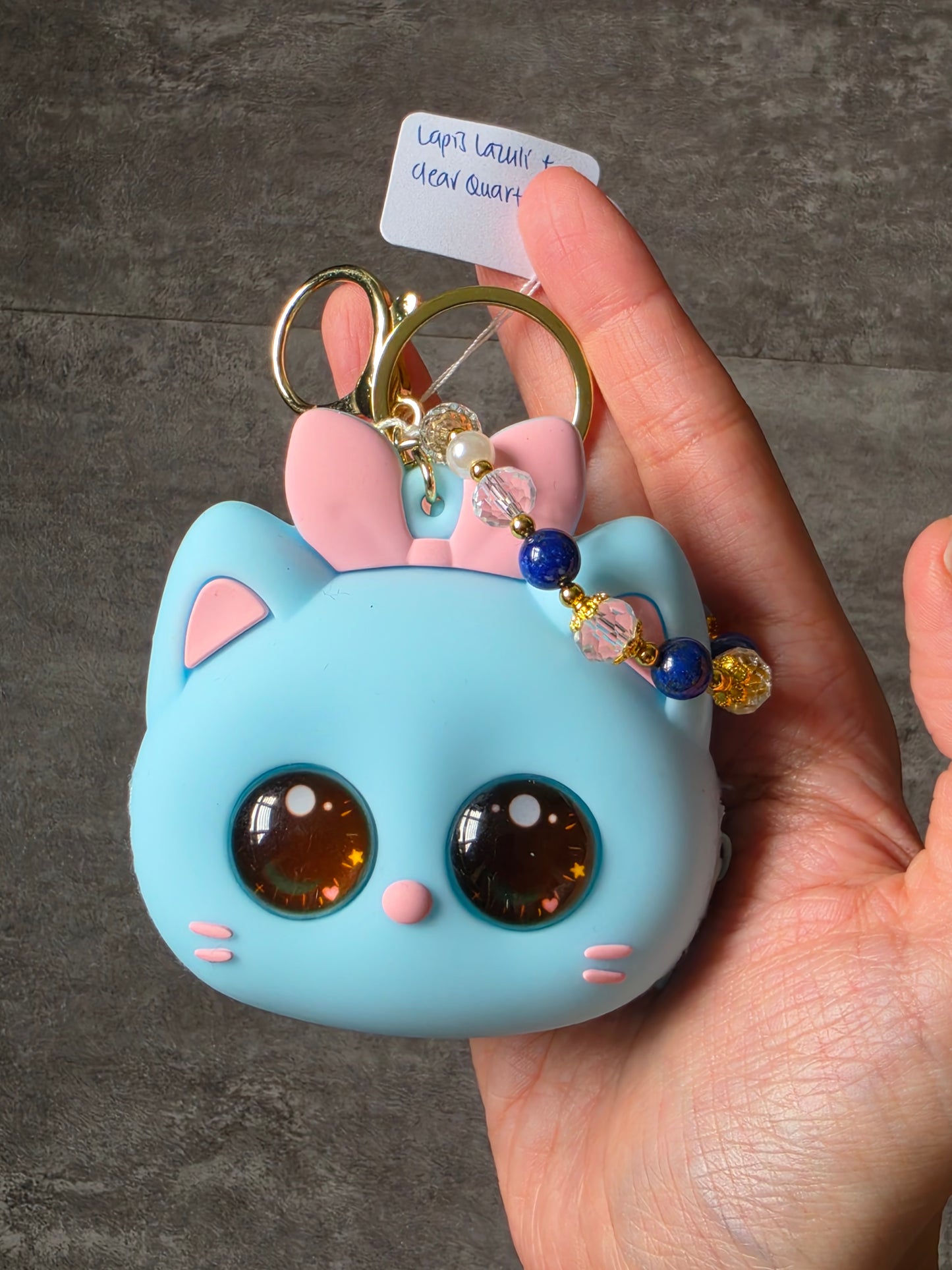 Assorted Cat Pouch Keychain