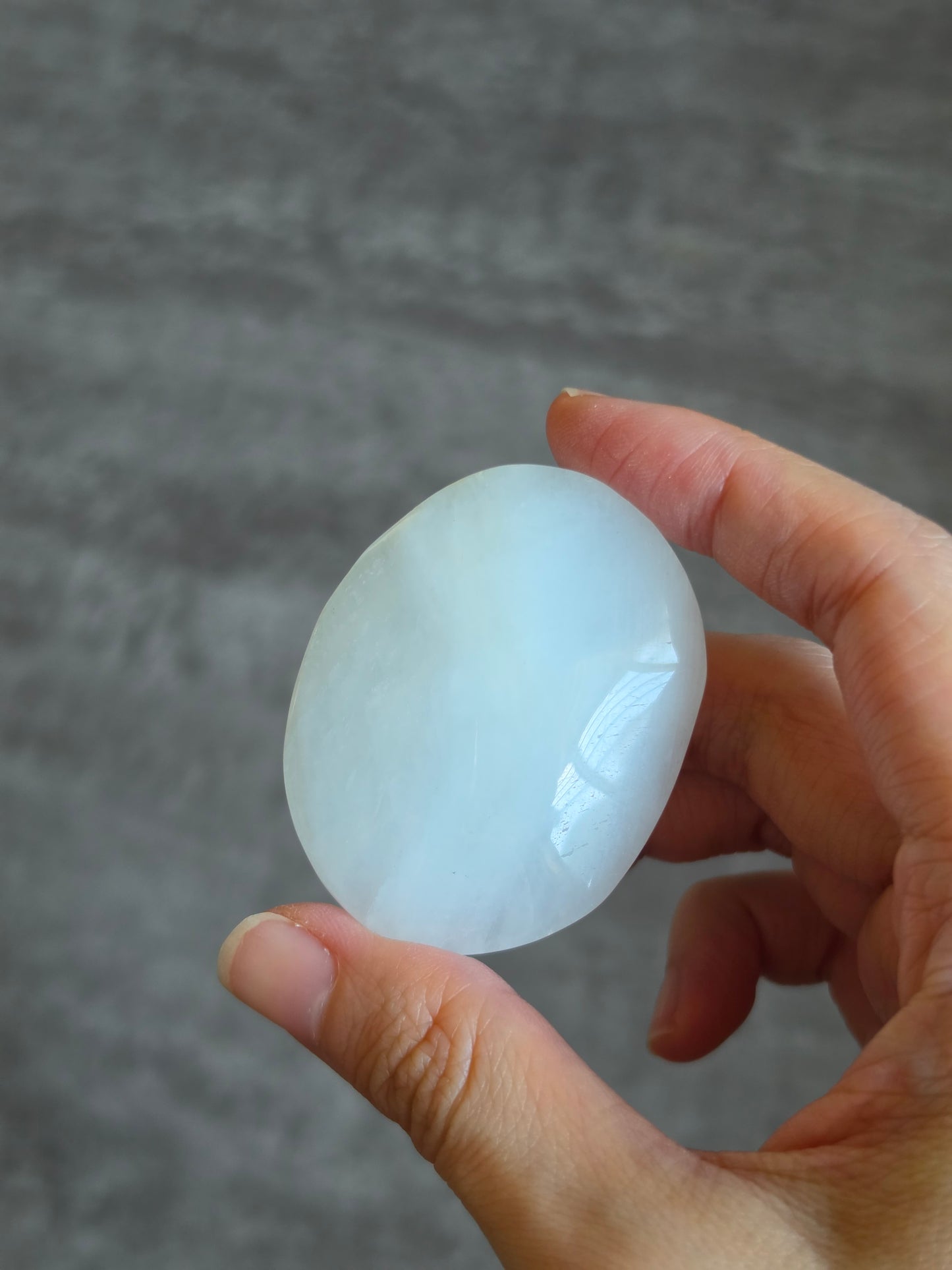 White Moonstone Palmstone