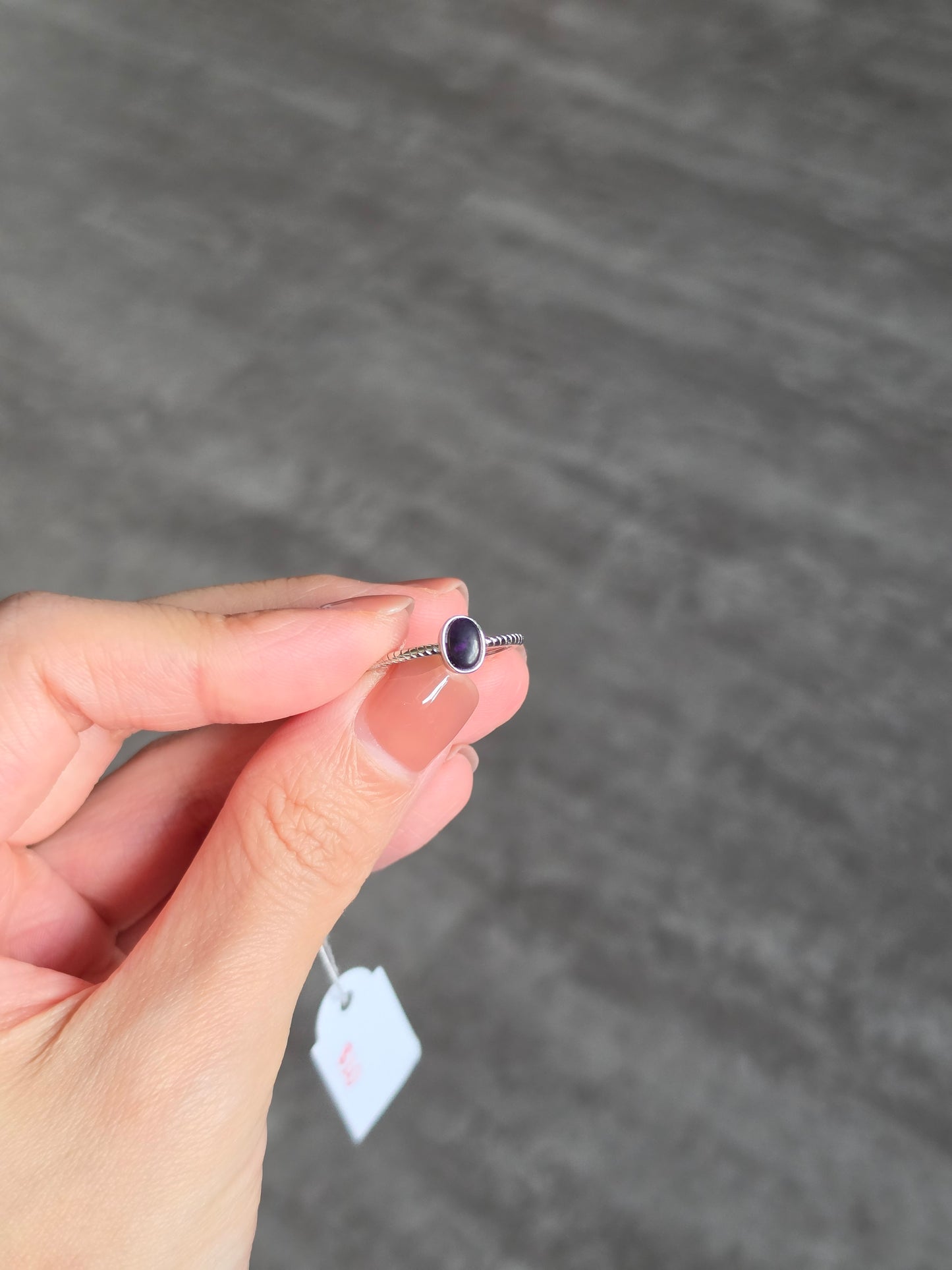 Sugilite Silver Ring