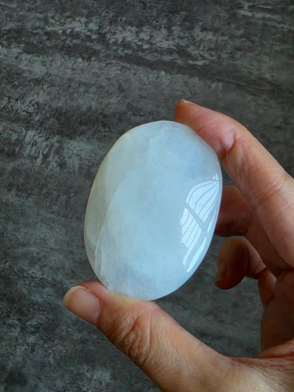 White Moonstone Palmstone