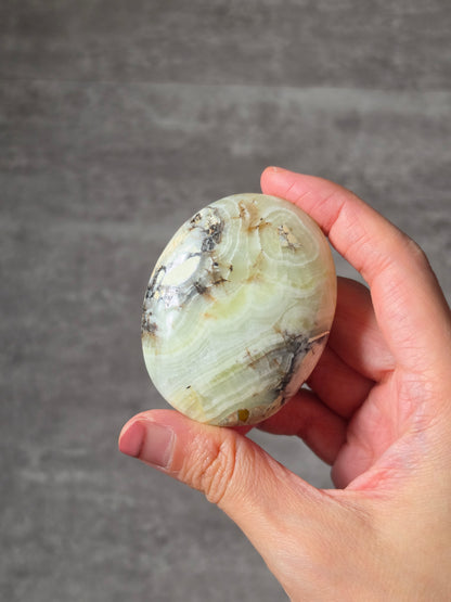Green Maligano Jasper Palmstone