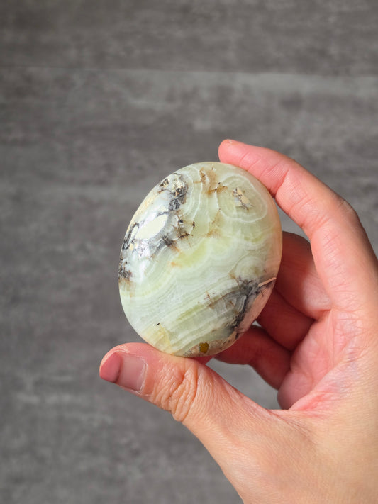 Green Maligano Jasper Palmstone